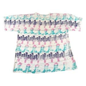 Vintage 90s Single Stitch Cactus Cowboy Boot Tee